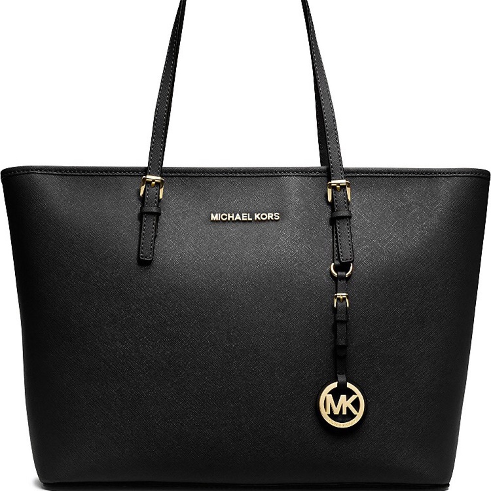 Michael Kors Jet Set Travel Saffiano Leather Tote
